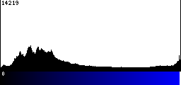 Blue Histogram