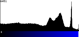 Blue Histogram