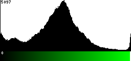 Green Histogram