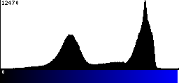 Blue Histogram