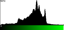 Green Histogram
