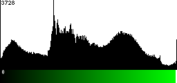 Green Histogram