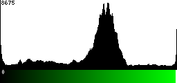 Green Histogram