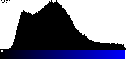 Blue Histogram
