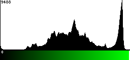 Green Histogram