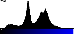 Blue Histogram