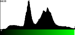 Green Histogram