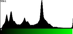 Green Histogram
