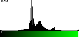 Green Histogram