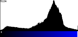 Blue Histogram