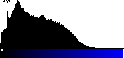Blue Histogram