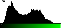 Green Histogram