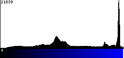 Blue Histogram