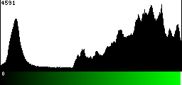 Green Histogram