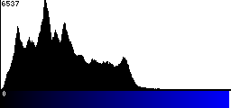 Blue Histogram