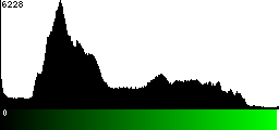 Green Histogram