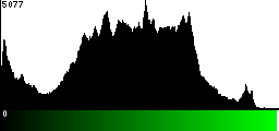 Green Histogram