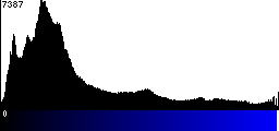 Blue Histogram
