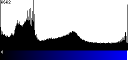 Blue Histogram