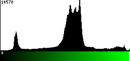 Green Histogram