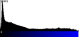 Blue Histogram