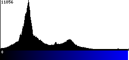 Blue Histogram