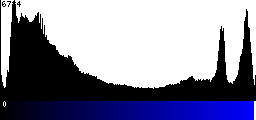 Blue Histogram