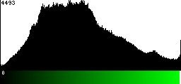 Green Histogram