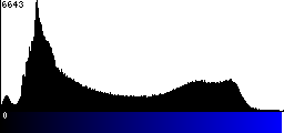Blue Histogram