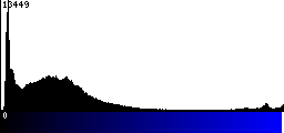 Blue Histogram