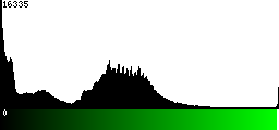 Green Histogram