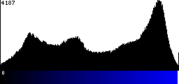 Blue Histogram