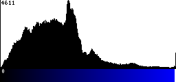 Blue Histogram
