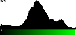 Green Histogram