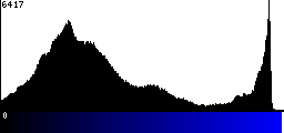 Blue Histogram