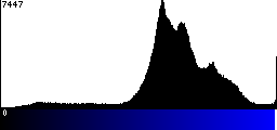 Blue Histogram