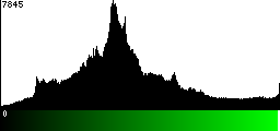 Green Histogram