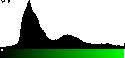 Green Histogram
