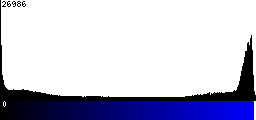 Blue Histogram