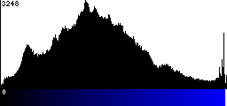 Blue Histogram