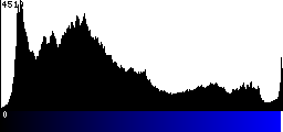 Blue Histogram