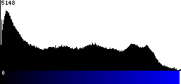 Blue Histogram