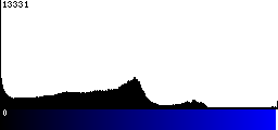 Blue Histogram