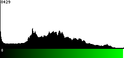 Green Histogram