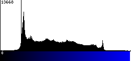 Blue Histogram