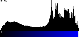 Blue Histogram