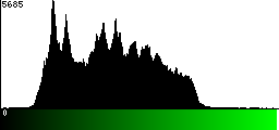 Green Histogram