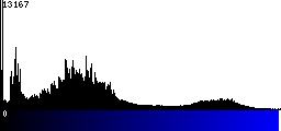 Blue Histogram