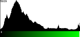 Green Histogram