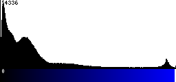 Blue Histogram